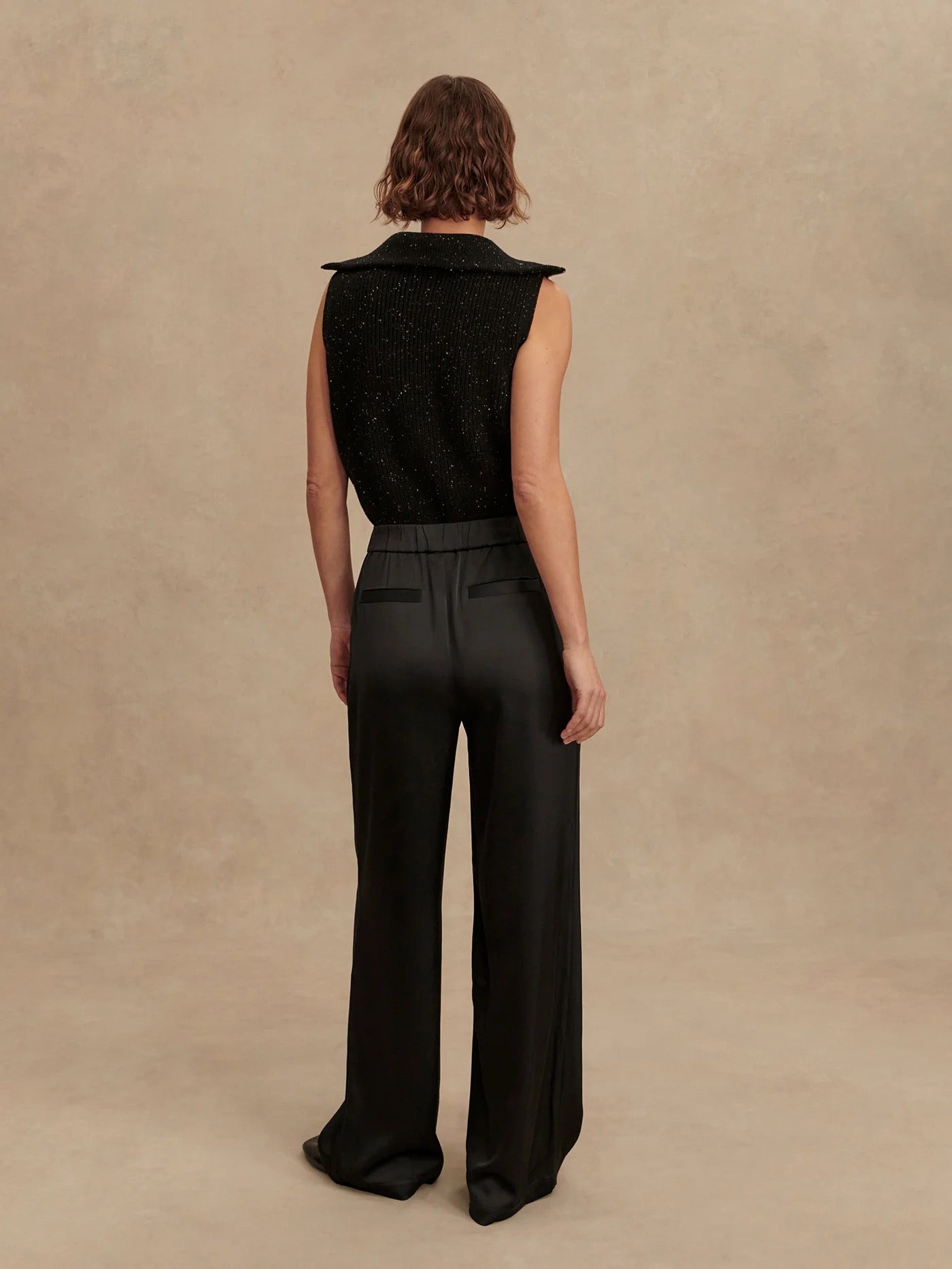 BRYDEN 2.0 WIDE LEG PANT 29.5 black