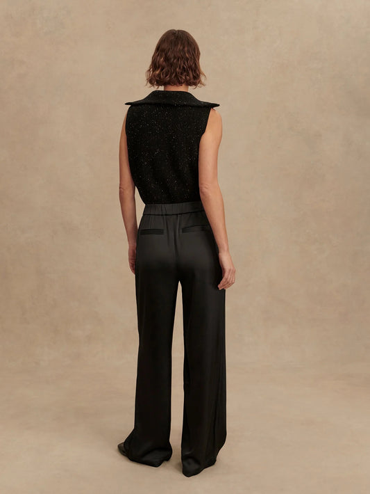 BRYDEN 2.0 WIDE LEG PANT 29.5 black