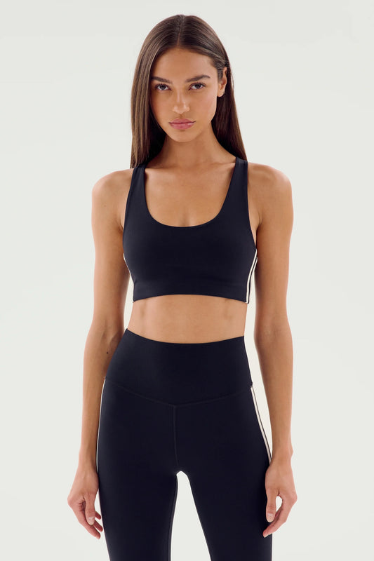 ELLA AIRWEIGHT BRA black and white