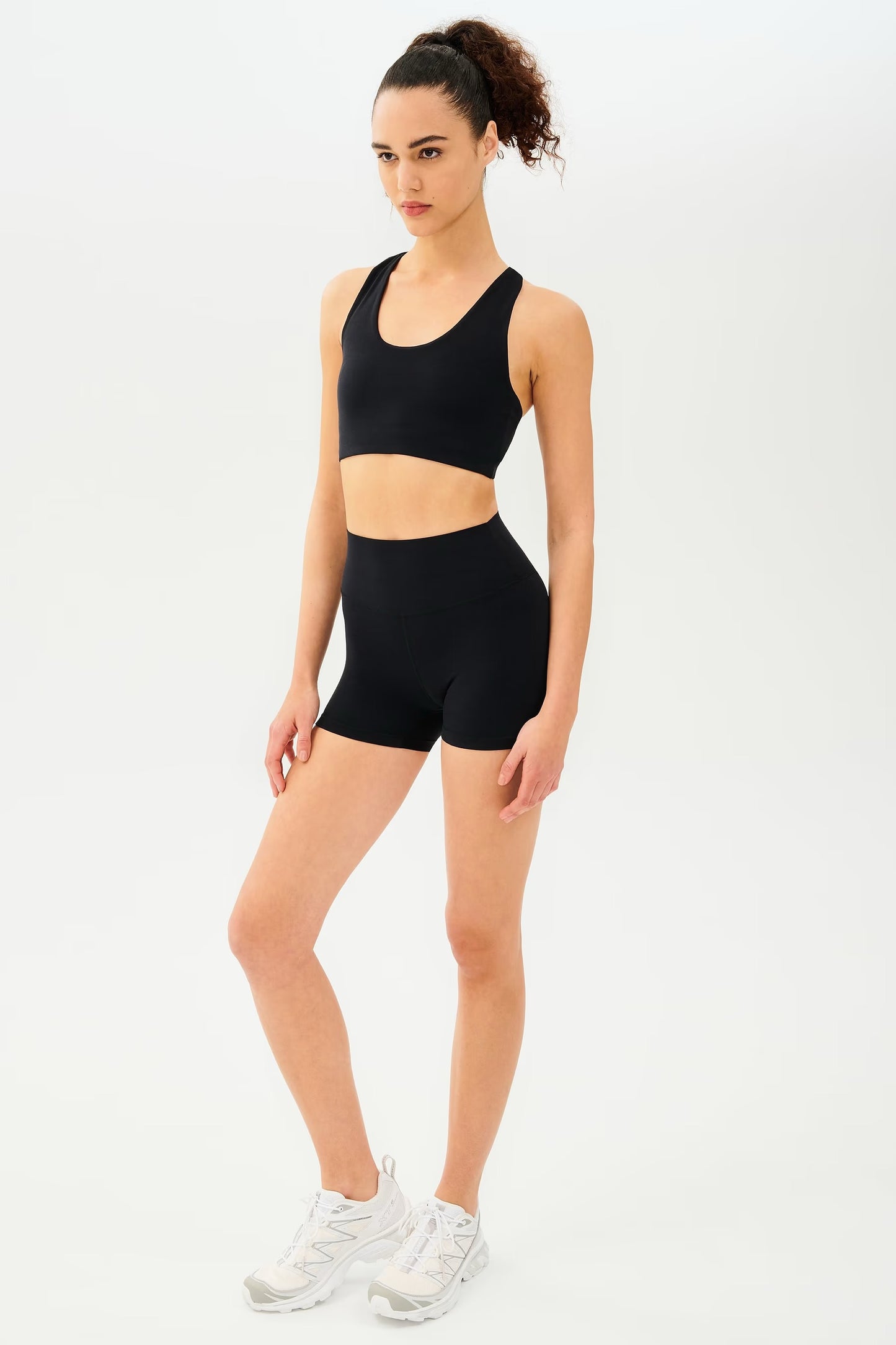 AIRWEIGHT HIGH WAIST 3.5" SHORT black