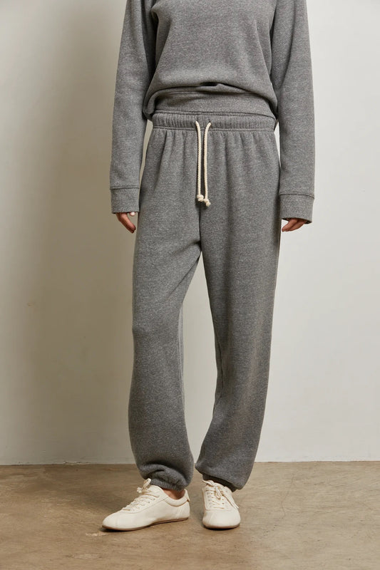 MICHELLE FLEECE JOGGER dark heather grey