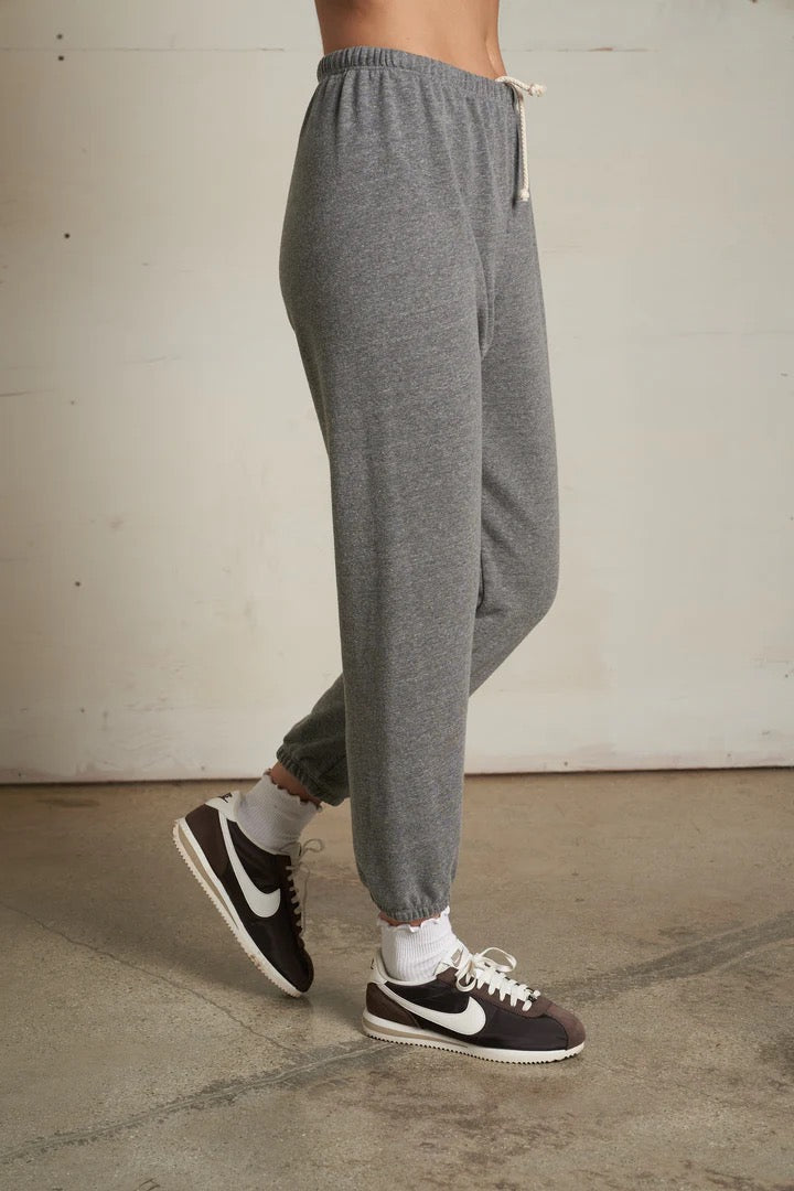 JOHNNY FRENCH TERRY EASY SWEATPANT dark heather grey