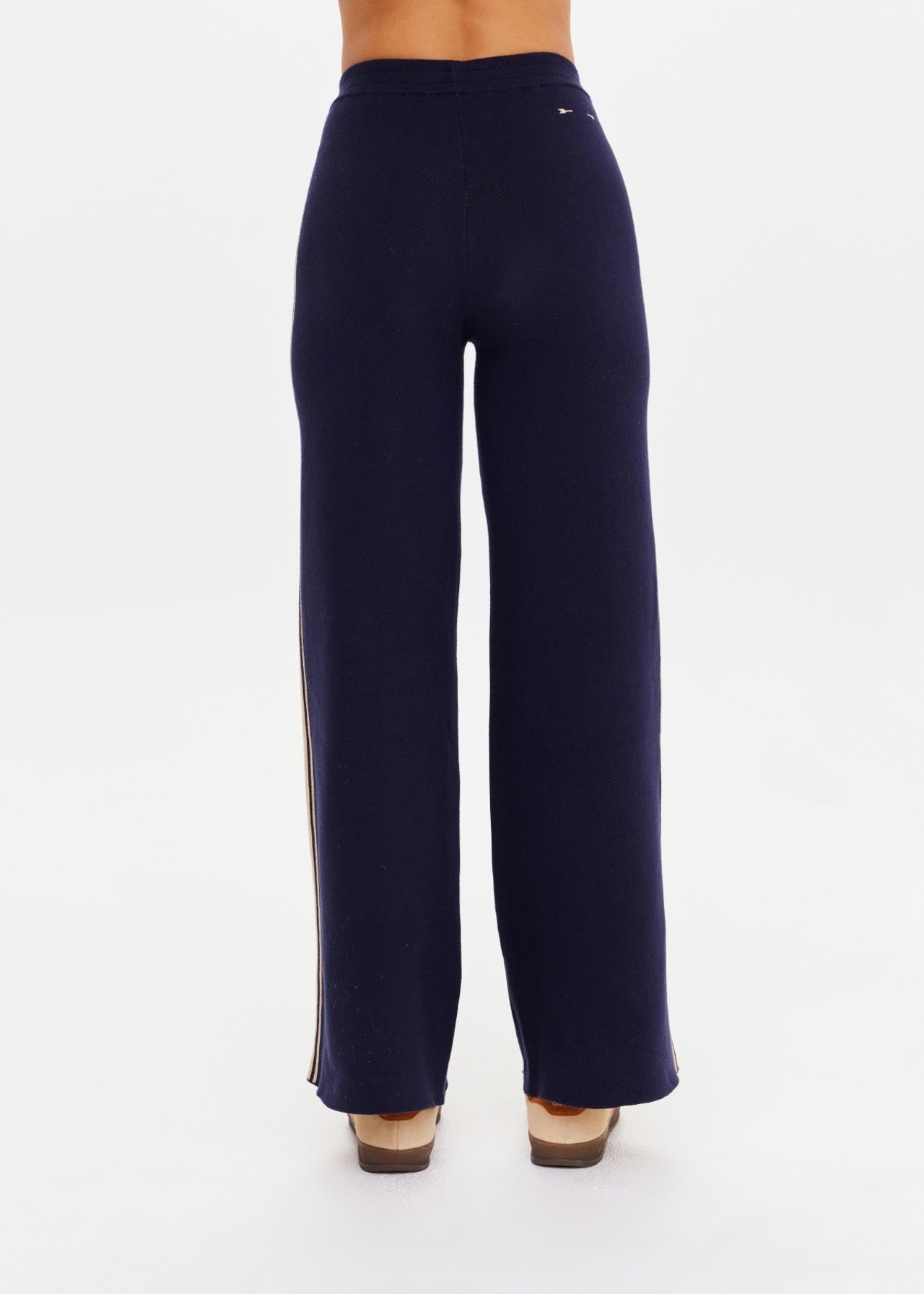 COSMO FREYA KNIT PANT navy