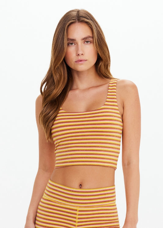NAXOS ELYSE CROP stripe