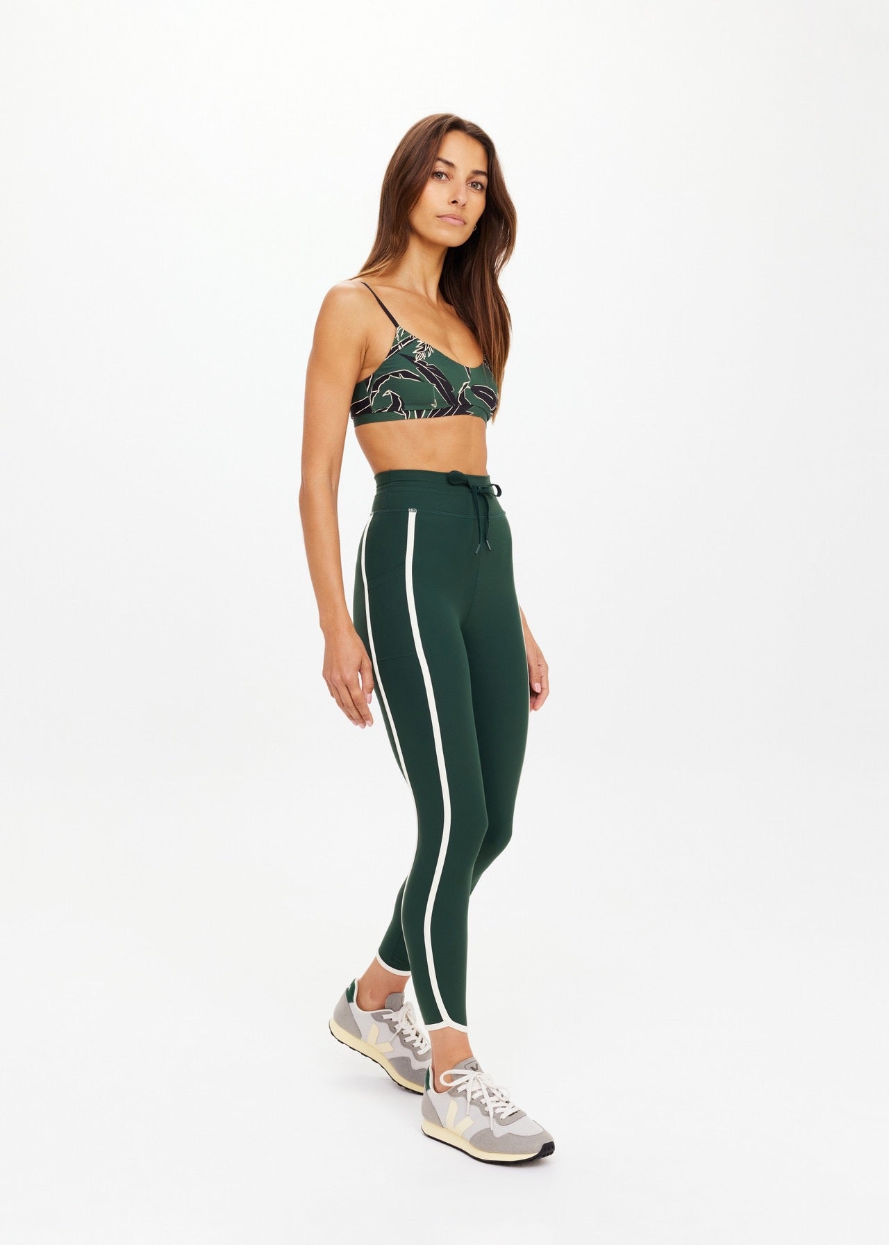 SANTA FE 25 IN MIDI PANT jungle green