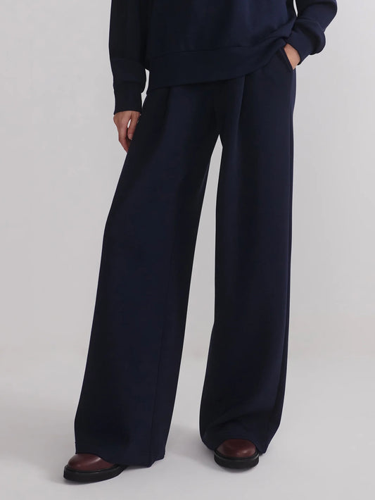 THE EXTRA WIDE LEG PANT 29.5 navy