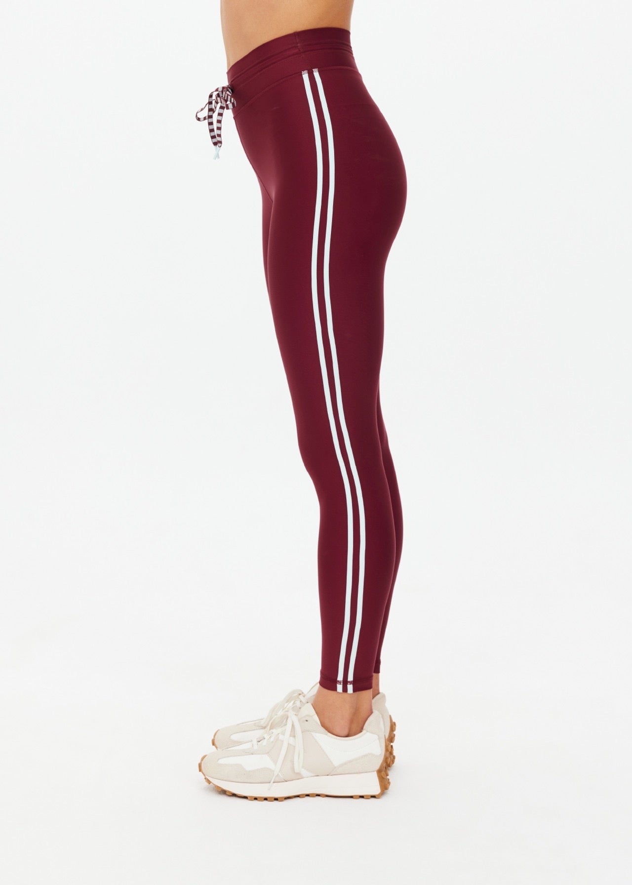 OXFORD 25in MIDI PANT merlot