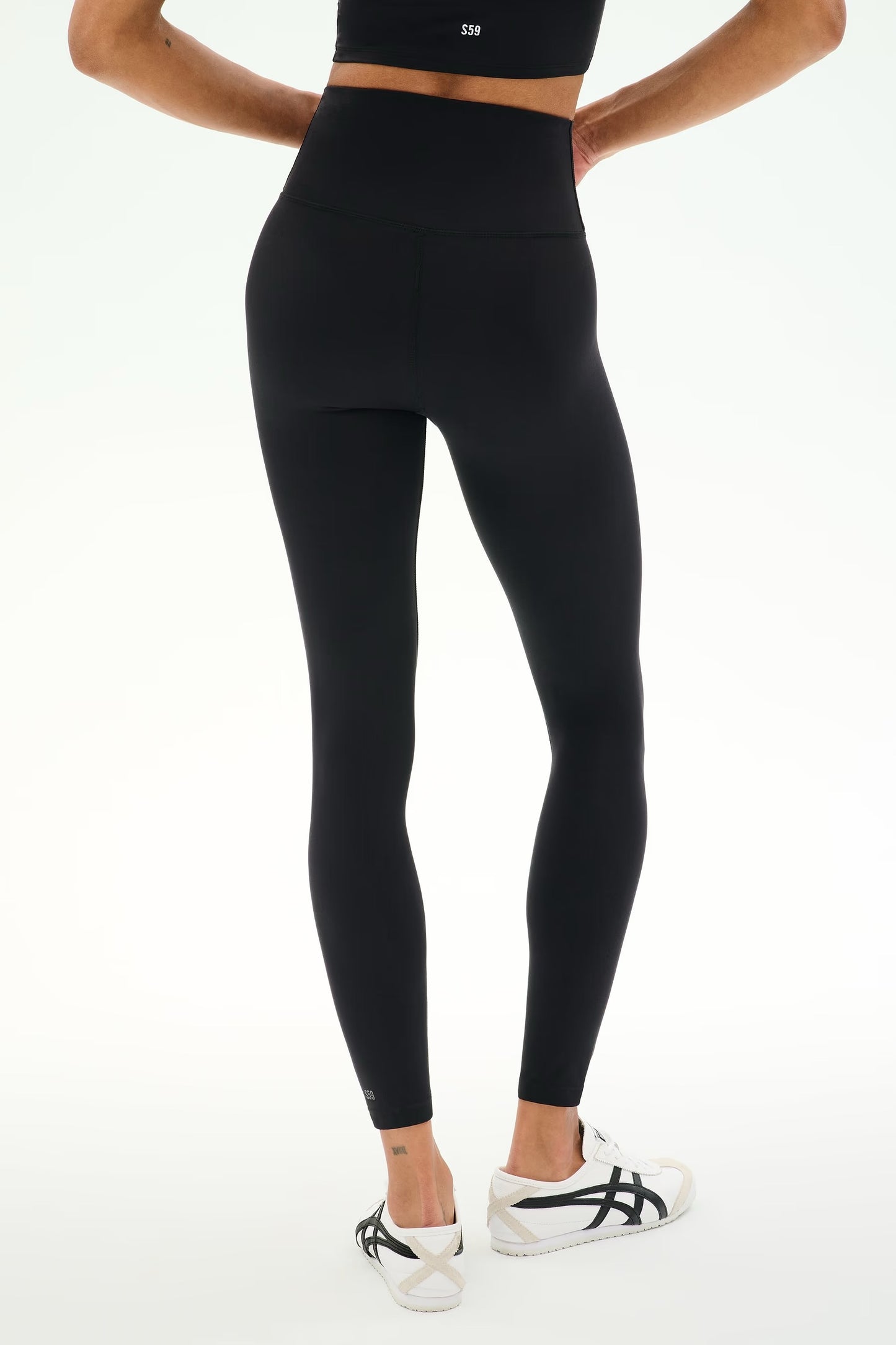 SPRINT HIGH WAIST RIGOR 7/8 black