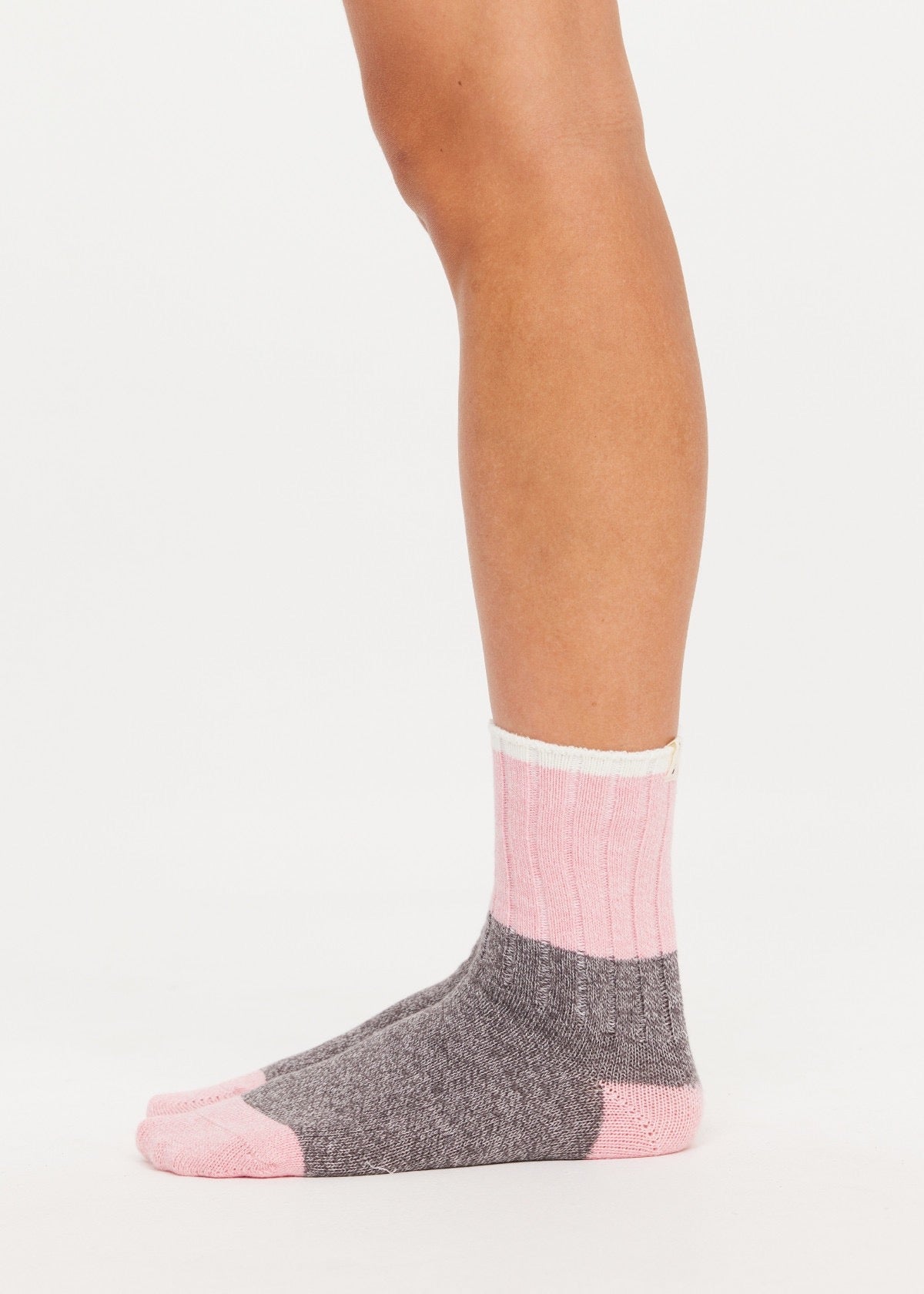 BLOCK CREW SOCK smoke grey