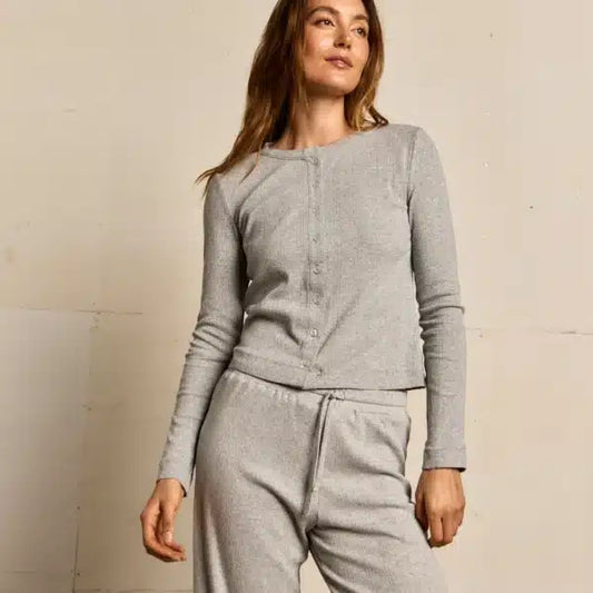 lila cardigan